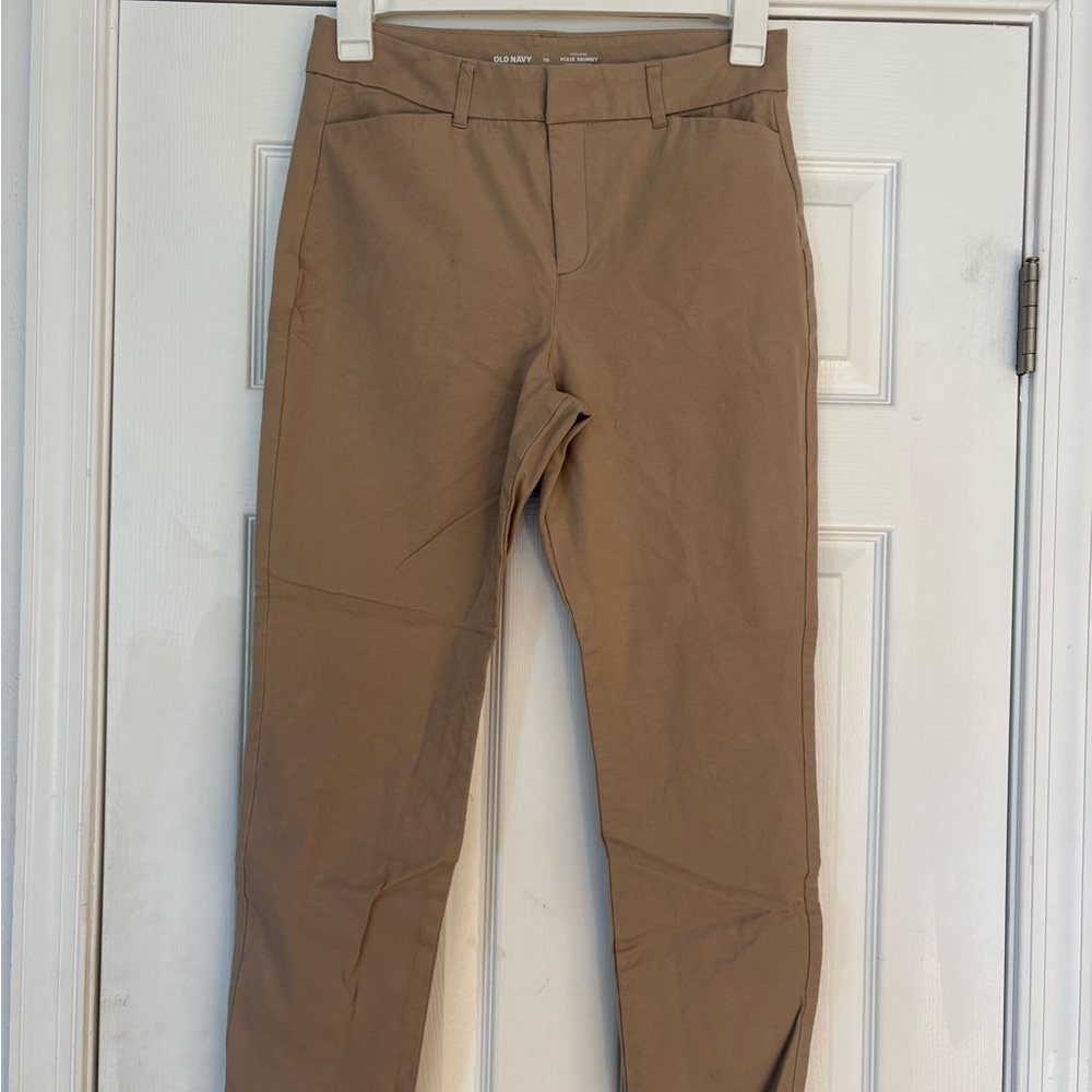 Old Navy Women's‎ Tan Pixie High Rise Skinny Pants